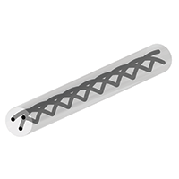 Carbide Rod diagram with Three 40 Degree Helix Coolant Channels